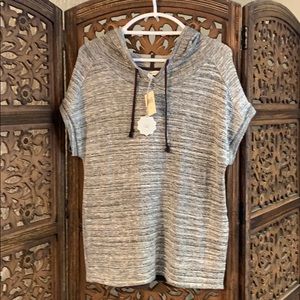 NWT Lucky Brand Hooded Sweater